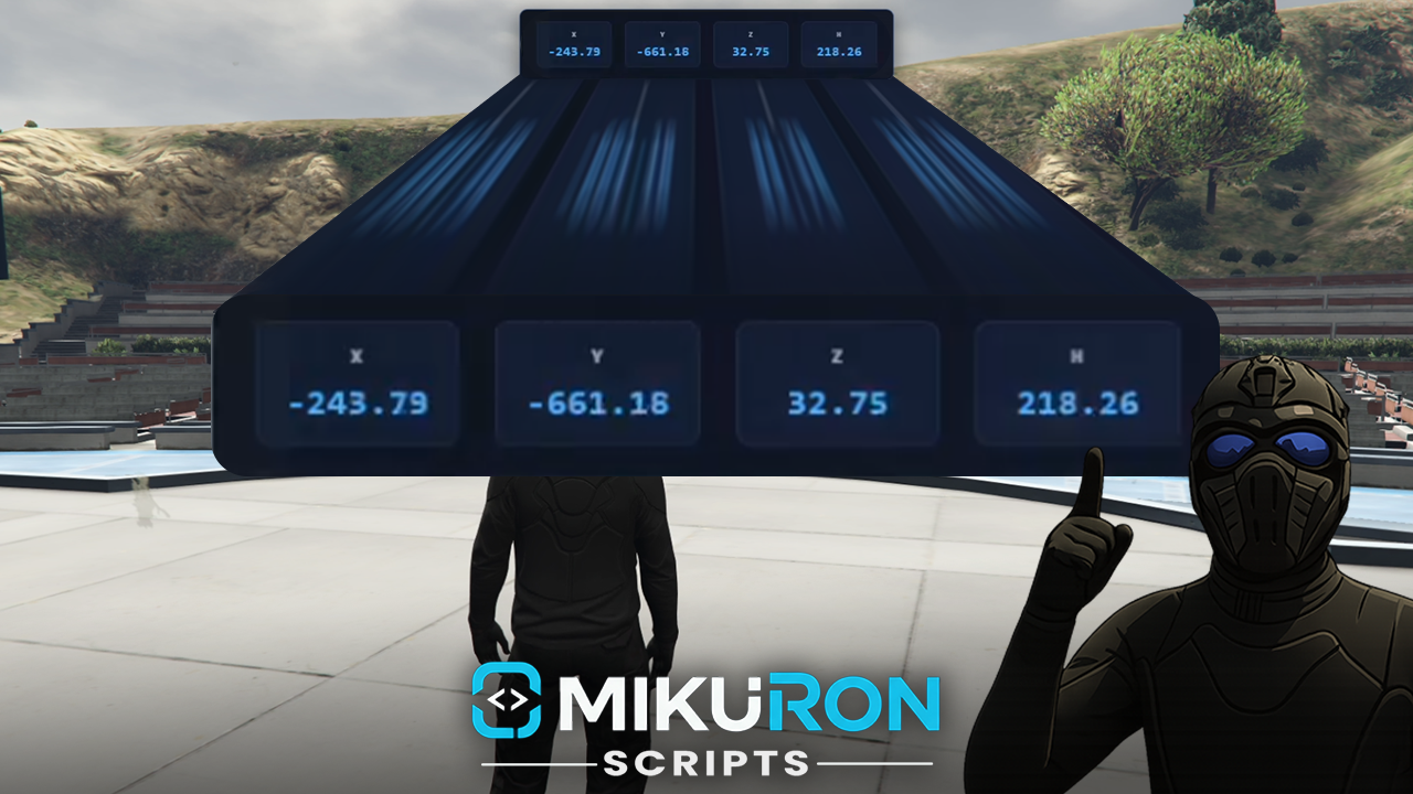 PAID - Coords nui for developer | vFivem - The world's largest FiveM ...