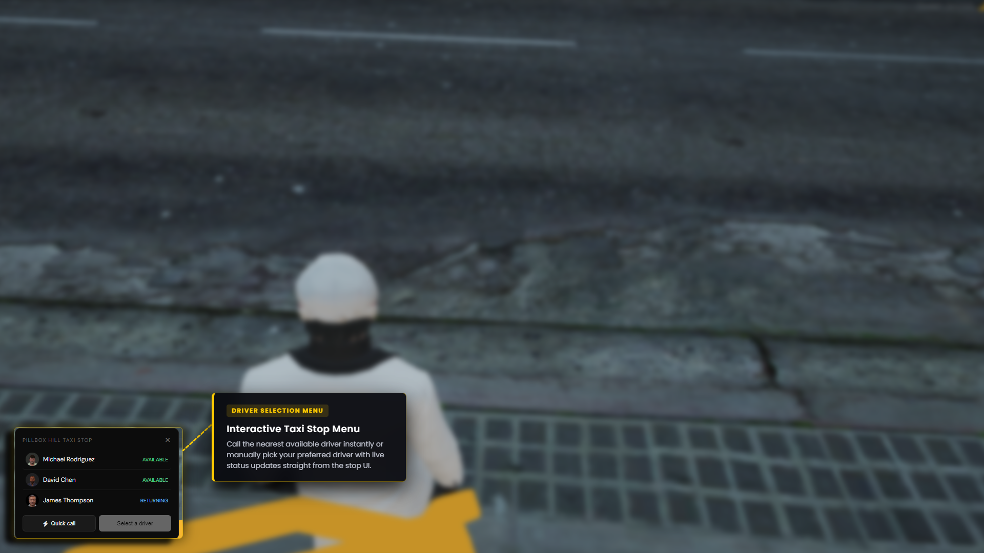RD Taxi V2.0 - AI Taxi Driver With an Actual Personality